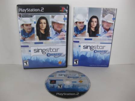 SingStar Country - PS2 Game